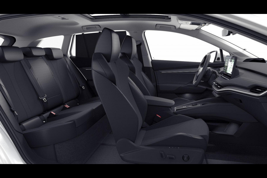 Škoda Enyaq 85 Business Edition 286 pk | Business Upgrade Pakket - MAXX | Trekhaak wegklapbaar | Panoramadak | Transport pakket