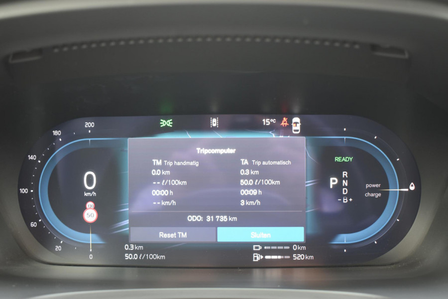 Volvo V90 T6 350PK Automaat Plug-in hybrid AWD Ultra Dark / Panoramadak / 360 camera / Head-up display / Trekhaak