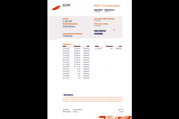 Ford Kuga 1.5 EcoBoost Titanium | Afn. trekhaak | 1800 kg trekgewicht | Navigatie