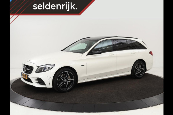 Mercedes-Benz C-Klasse 300e AMG | Panoramadak | Leder | Adaptive cruise | Stoelverwarming | Matrix LED | 360 camera | Carplay | Navigatie | Park Assist
