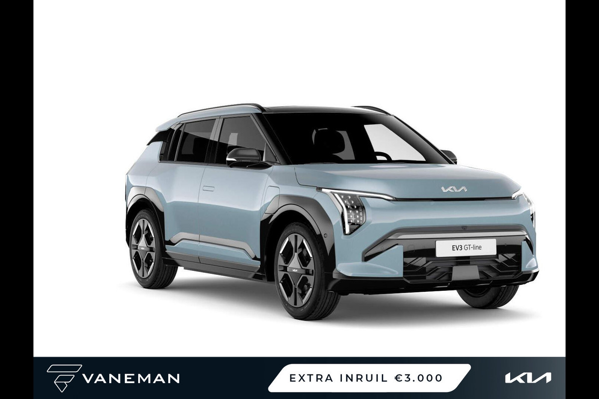 Kia EV3 GT-PlusLine 81.4 kWh | Achterbank verwarmd | Apple Carplay/Android Auto Kia EV3 GT-PlusLine 81.4 kWh | Achterbank verwarmd | Apple Carplay/Android Auto