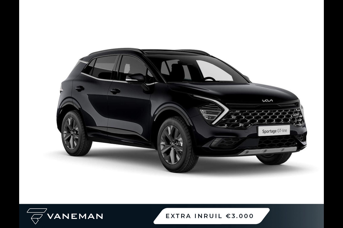 Kia Sportage 1.6 T-GDi Hybrid GT-PlusLine Binnenkort leverbaar l Apple Carplay/Android Auto Kia Sportage 1.6 T-GDi Hybrid GT-PlusLine Binnenkort leverbaar l Apple Carplay/Android Auto