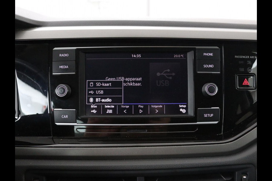 Volkswagen Polo 1.0 TSI Comfortline | Adaptive cruise | Airco | Bluetooth | LED | 17'' lichtmetalen velgen