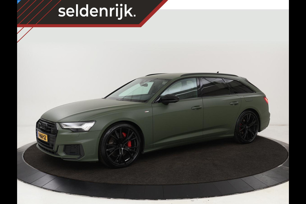 Audi A6 55 TFSIe quattro Competition | Adaptive cruise | Bang & Olufsen | Stoelverwarming | Carplay | Matrix LED | Trekhaak | Sportstoelen | Navigatie | Parkeerhulp | Virtual Cockpit | 21'' Lichtmetalen velgen Audi A6 55 TFSIe quattro Competition | Adaptive cruise | Bang & Olufsen | Stoelverwarming | Carplay | Matrix LED | Trekhaak | Sportstoelen | Navigatie | Parkeerhulp | Virtual Cockpit | 21'' Lichtmetalen velgen