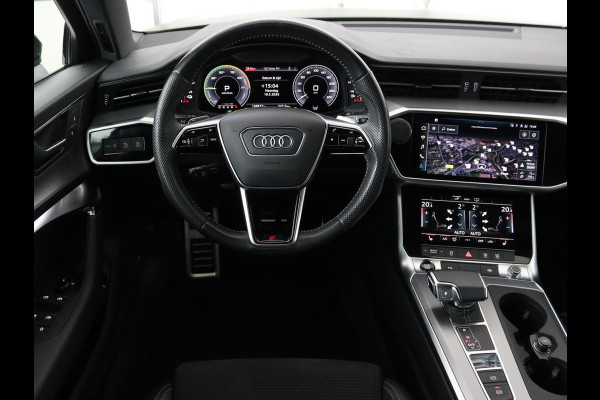 Audi A6 55 TFSIe quattro Competition | Adaptive cruise | Bang & Olufsen | Stoelverwarming | Carplay | Matrix LED | Trekhaak | Sportstoelen | Navigatie | Parkeerhulp | Virtual Cockpit | 21'' Lichtmetalen velgen
