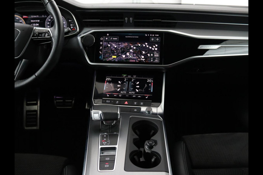 Audi A6 55 TFSIe quattro Competition | Adaptive cruise | Bang & Olufsen | Stoelverwarming | Carplay | Matrix LED | Trekhaak | Sportstoelen | Navigatie | Parkeerhulp | Virtual Cockpit | 21'' Lichtmetalen velgen