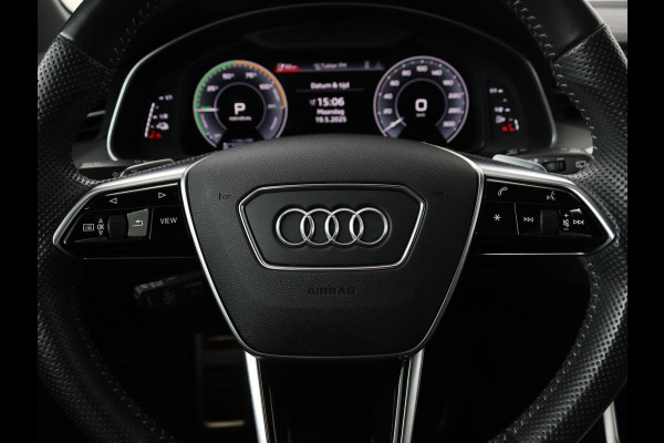 Audi A6 55 TFSIe quattro Competition | Adaptive cruise | Bang & Olufsen | Stoelverwarming | Carplay | Matrix LED | Trekhaak | Sportstoelen | Navigatie | Parkeerhulp | Virtual Cockpit | 21'' Lichtmetalen velgen