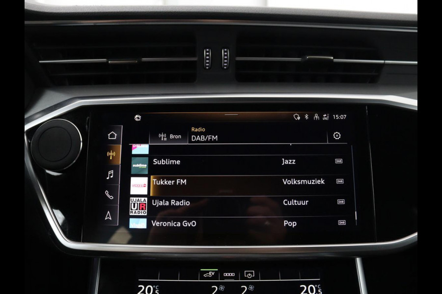 Audi A6 55 TFSIe quattro Competition | Adaptive cruise | Bang & Olufsen | Stoelverwarming | Carplay | Matrix LED | Trekhaak | Sportstoelen | Navigatie | Parkeerhulp | Virtual Cockpit | 21'' Lichtmetalen velgen