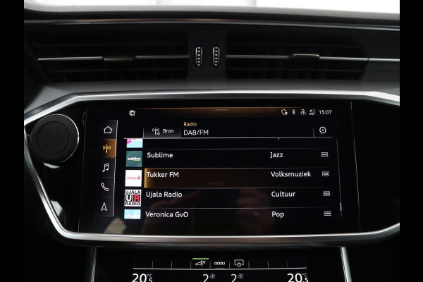Audi A6 55 TFSIe quattro Competition | Adaptive cruise | Bang & Olufsen | Stoelverwarming | Carplay | Matrix LED | Trekhaak | Sportstoelen | Navigatie | Parkeerhulp | Virtual Cockpit | 21'' Lichtmetalen velgen
