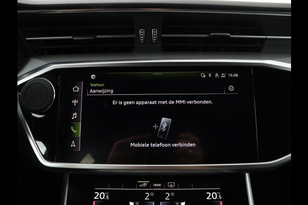Audi A6 55 TFSIe quattro Competition | Adaptive cruise | Bang & Olufsen | Stoelverwarming | Carplay | Matrix LED | Trekhaak | Sportstoelen | Navigatie | Parkeerhulp | Virtual Cockpit | 21'' Lichtmetalen velgen