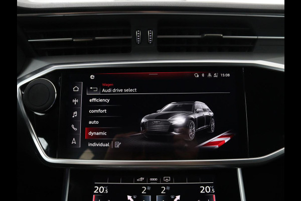Audi A6 55 TFSIe quattro Competition | Adaptive cruise | Bang & Olufsen | Stoelverwarming | Carplay | Matrix LED | Trekhaak | Sportstoelen | Navigatie | Parkeerhulp | Virtual Cockpit | 21'' Lichtmetalen velgen