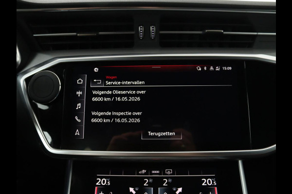 Audi A6 55 TFSIe quattro Competition | Adaptive cruise | Bang & Olufsen | Stoelverwarming | Carplay | Matrix LED | Trekhaak | Sportstoelen | Navigatie | Parkeerhulp | Virtual Cockpit | 21'' Lichtmetalen velgen