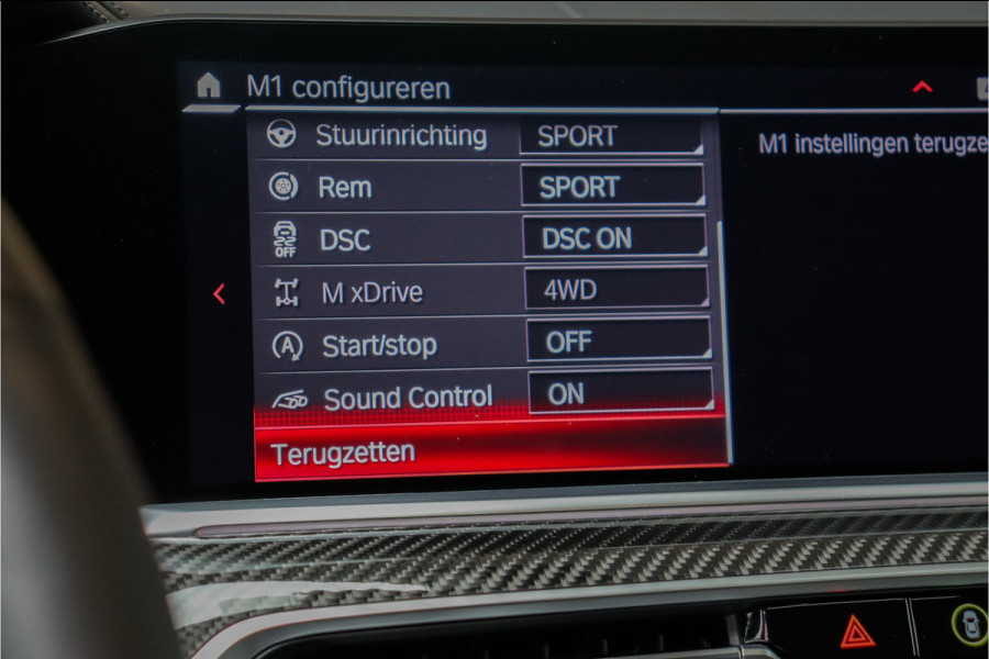 BMW X6M Competition NL AUTO **Bowers & Wilkins/Carbon/Pano.Sky/LCD schermen/E-Trekhaak**