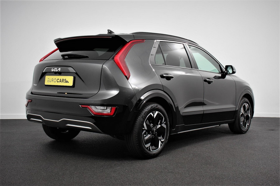 Kia Niro EV DynamicPlusLine 64.8 kWh Navigatie Half Leder Schuif-kantel dak Electrisch bedienbare achterklep  DAB Led Camera Extra Getint Glas Lichtmetalen Velgen