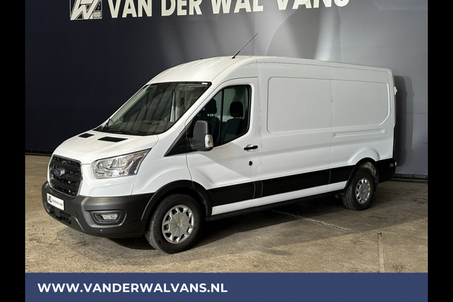 Ford Transit 2.0 TDCI 131pk L3H2 Euro6 Airco | Camera | Navigatie | Apple Carplay | Android Auto Cruisecontrol, Stoelverwarming, Verwarmde voorruit, Parkeersensoren, Bijrijdersbank, 2500kg trekvermogen