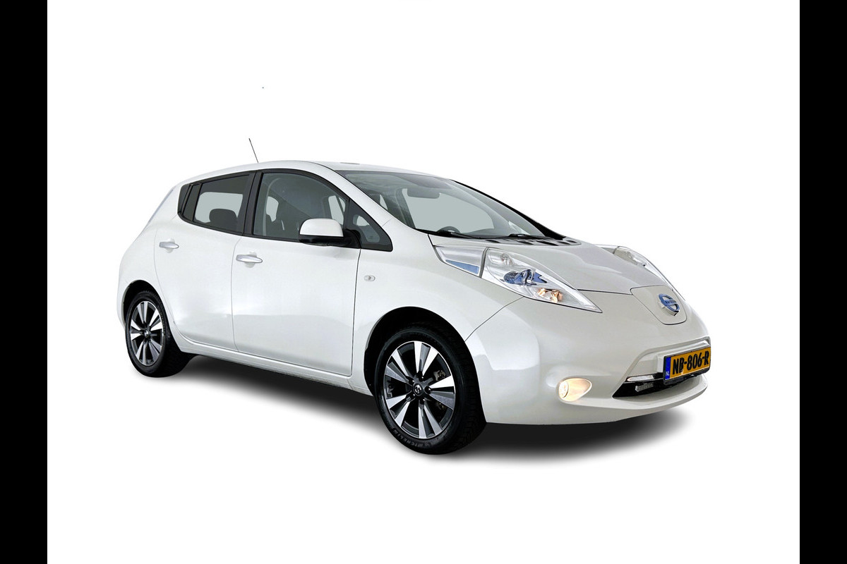Nissan Leaf Tekna 30 kWh (INCL.BTW) Aut. *FULL-LEATHER | FULL-LED | BOSE-SURROUND | TOP-VIEW | KEYLESS | NAVI-FULLMAP | ECC | COMFORT-SEATS | 17"ALU* Nissan Leaf Tekna 30 kWh (INCL.BTW) Aut. *FULL-LEATHER | FULL-LED | BOSE-SURROUND | TOP-VIEW | KEYLESS | NAVI-FULLMAP | ECC | COMFORT-SEATS | 17"ALU*