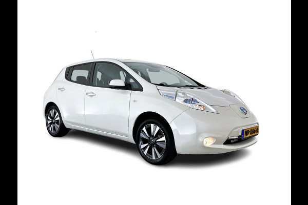 Nissan Leaf Tekna 30 kWh (INCL.BTW) Aut. *FULL-LEATHER | FULL-LED | BOSE-SURROUND | TOP-VIEW | KEYLESS | NAVI-FULLMAP | ECC | COMFORT-SEATS | 17"ALU*