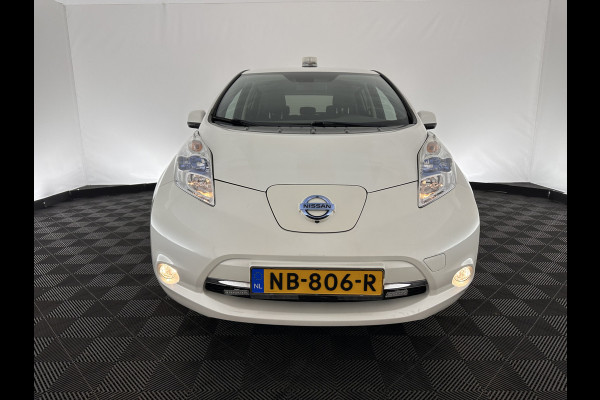 Nissan Leaf Tekna 30 kWh (INCL.BTW) Aut. *FULL-LEATHER | FULL-LED | BOSE-SURROUND | TOP-VIEW | KEYLESS | NAVI-FULLMAP | ECC | COMFORT-SEATS | 17"ALU*