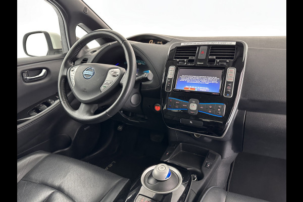 Nissan Leaf Tekna 30 kWh (INCL.BTW) Aut. *FULL-LEATHER | FULL-LED | BOSE-SURROUND | TOP-VIEW | KEYLESS | NAVI-FULLMAP | ECC | COMFORT-SEATS | 17"ALU*