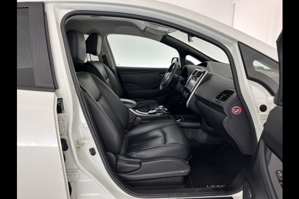 Nissan Leaf Tekna 30 kWh (INCL.BTW) Aut. *FULL-LEATHER | FULL-LED | BOSE-SURROUND | TOP-VIEW | KEYLESS | NAVI-FULLMAP | ECC | COMFORT-SEATS | 17"ALU*