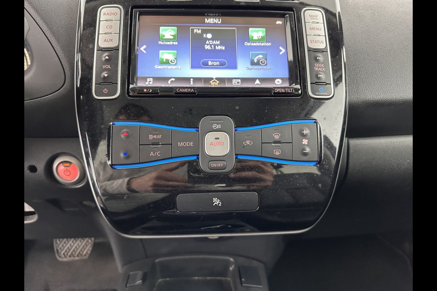 Nissan Leaf Tekna 30 kWh (INCL.BTW) Aut. *FULL-LEATHER | FULL-LED | BOSE-SURROUND | TOP-VIEW | KEYLESS | NAVI-FULLMAP | ECC | COMFORT-SEATS | 17"ALU*