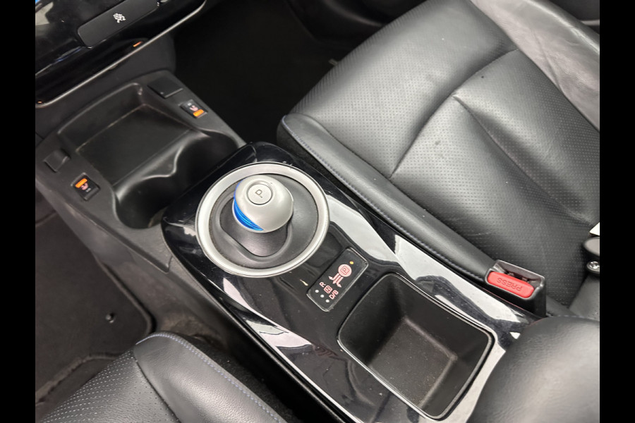 Nissan Leaf Tekna 30 kWh (INCL.BTW) Aut. *FULL-LEATHER | FULL-LED | BOSE-SURROUND | TOP-VIEW | KEYLESS | NAVI-FULLMAP | ECC | COMFORT-SEATS | 17"ALU*