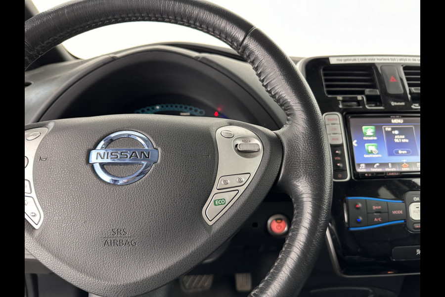 Nissan Leaf Tekna 30 kWh (INCL.BTW) Aut. *FULL-LEATHER | FULL-LED | BOSE-SURROUND | TOP-VIEW | KEYLESS | NAVI-FULLMAP | ECC | COMFORT-SEATS | 17"ALU*
