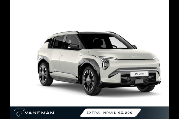 Kia EV3 GT-Line 81.4 kWh Elektrisch glazen schuif-/kanteldak l Apple Carplay/Android Auto