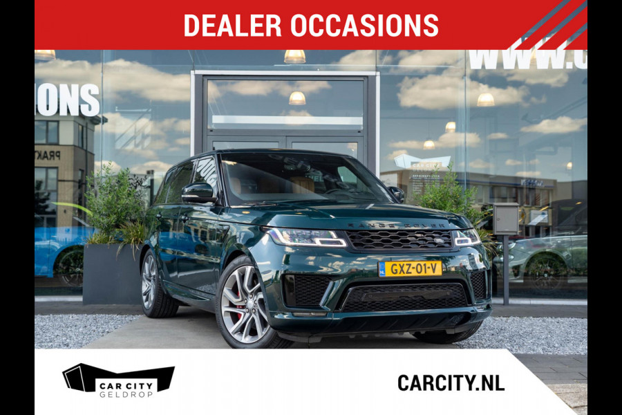 Land Rover Range Rover Sport P400e Autobiography Dynamic / SVO British Racing Green / Laser / Head up / Stoelkoeling / Koelkast