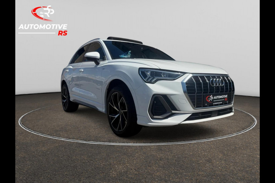 Audi Q3 3x S Line 245PK | Eerste Eigenaar | Dealer onderhouden | BTW Auto | Vol Opties | Pano Dak | Leder | Elektr. Achterklep |