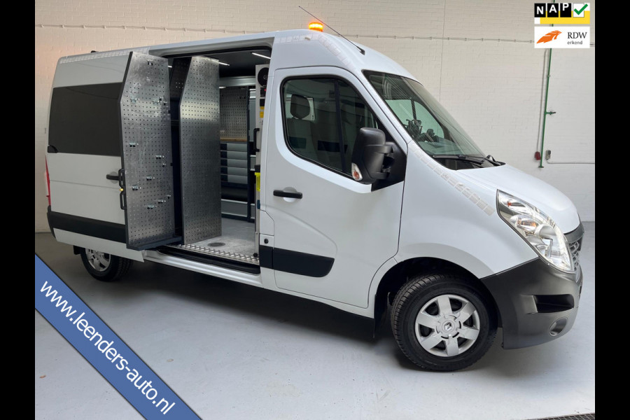 Renault Master Servicewagen T35 2.3 dCi 145pk euro6 L2H2 BOTT Inrichting, Victron omvormer, Standkachel, Trekhaak, RIJKLAARPRIJS!