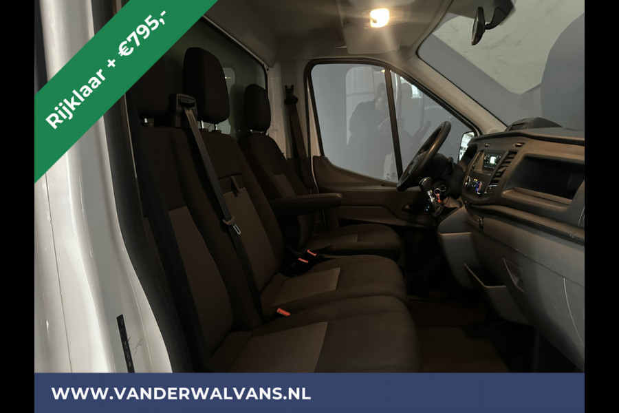Ford Transit 2.0 TDCI 130pk Bakwagen 233cm Hoog Laadklep Zijdeur Euro6 RIJKLAAR Airco | LAT om Lat Bijrijdersbank