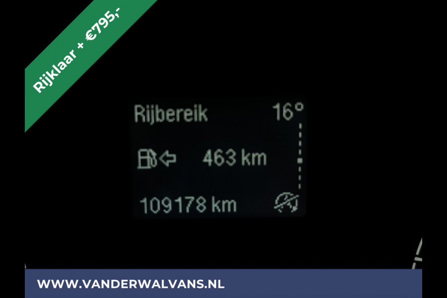 Ford Transit 2.0 TDCI 130pk Bakwagen 233cm Hoog Laadklep Zijdeur Euro6 RIJKLAAR Airco | LAT om Lat Bijrijdersbank