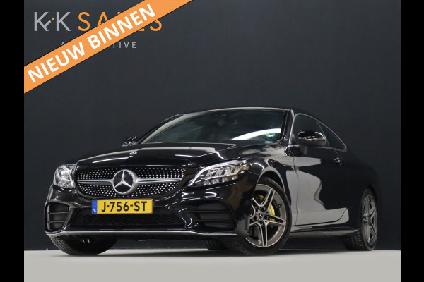 Mercedes-Benz C-Klasse Coupé 200 AMG [SFEERVERLICHTING, APPLE CARPLAY, ANDROID, CAMERA, VOL LEDER, CRUISE, STOELEN ELEKTRISCH, FLIPPERS, NIEUWSTAAT]