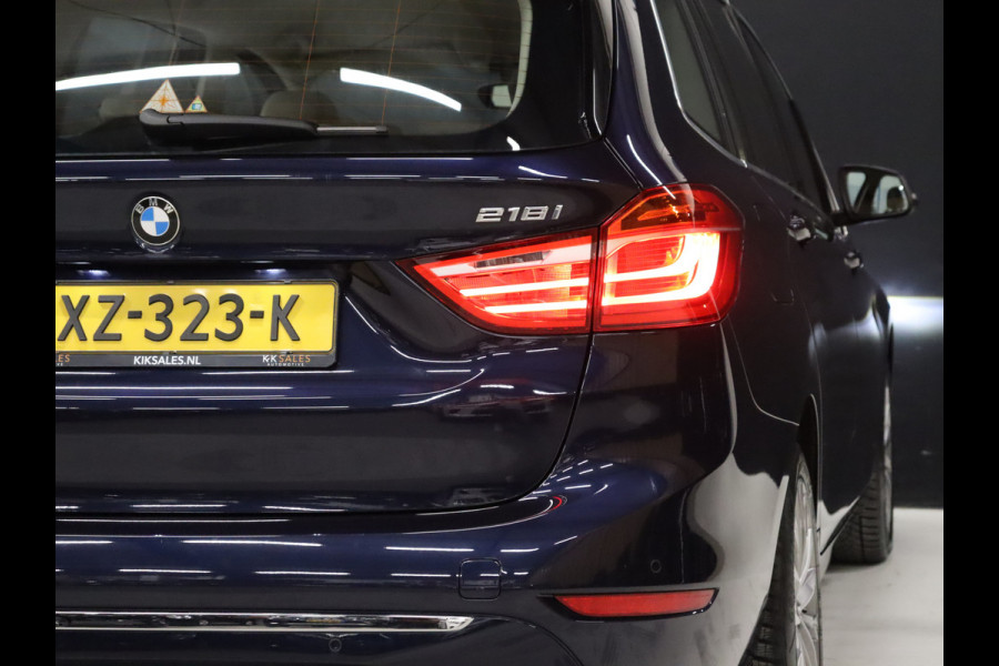 BMW 2 Serie Gran Tourer 218i High Executive Edition [HEAD-UP DISPLAY, NAVIGATIE, PDC V+A, STOELVERWARMING, CRUISE CONTROL, VOL LEDER, ELEKTRISCHE ACHTERKLEP, NIEUWSTAAT]