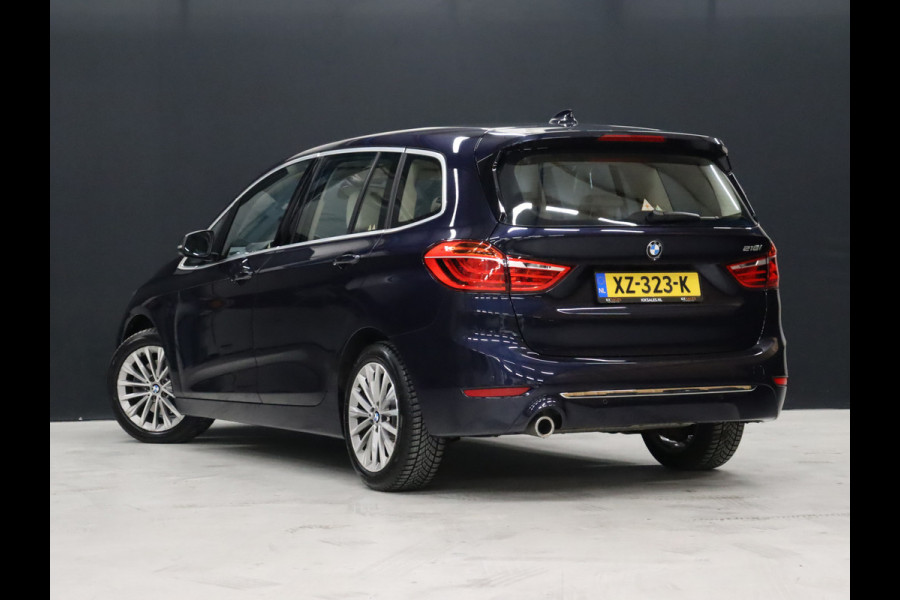 BMW 2 Serie Gran Tourer 218i High Executive Edition [HEAD-UP DISPLAY, NAVIGATIE, PDC V+A, STOELVERWARMING, CRUISE CONTROL, VOL LEDER, ELEKTRISCHE ACHTERKLEP, NIEUWSTAAT]