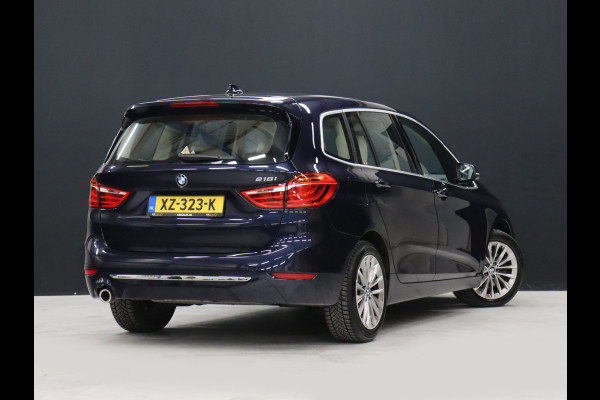 BMW 2 Serie Gran Tourer 218i High Executive Edition [HEAD-UP DISPLAY, NAVIGATIE, PDC V+A, STOELVERWARMING, CRUISE CONTROL, VOL LEDER, ELEKTRISCHE ACHTERKLEP, NIEUWSTAAT]