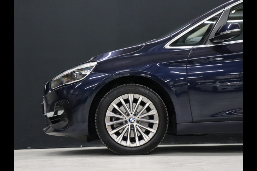 BMW 2 Serie Gran Tourer 218i High Executive Edition [HEAD-UP DISPLAY, NAVIGATIE, PDC V+A, STOELVERWARMING, CRUISE CONTROL, VOL LEDER, ELEKTRISCHE ACHTERKLEP, NIEUWSTAAT]