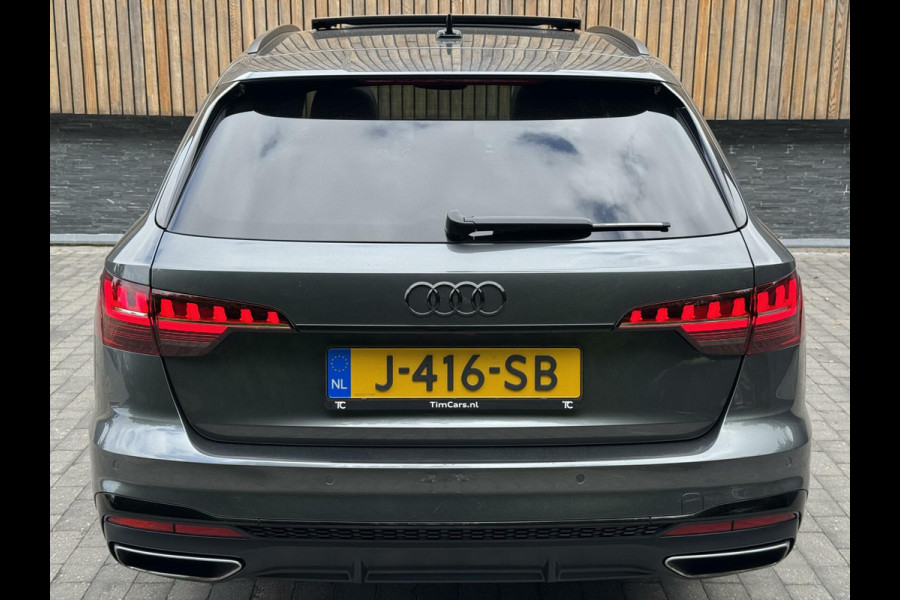 Audi A4 Avant 35 TFSI S edition Automaat | Panoramadak | LED | Sportstoelen | Stoelverwarming | Extra getint glas | 20 inch lichtmetalen