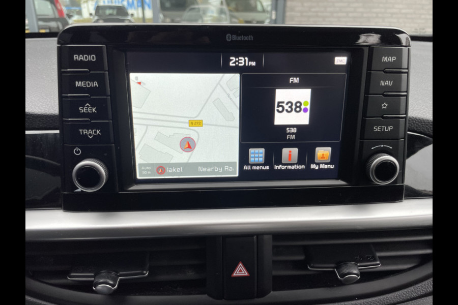Kia Picanto 1.0 MPi DynamicPlusLine Climate control - Cruise control - Navigatie - Achteruitrijcamera - Multifunctioneel stuurwiel - Apple carplay/Android auto