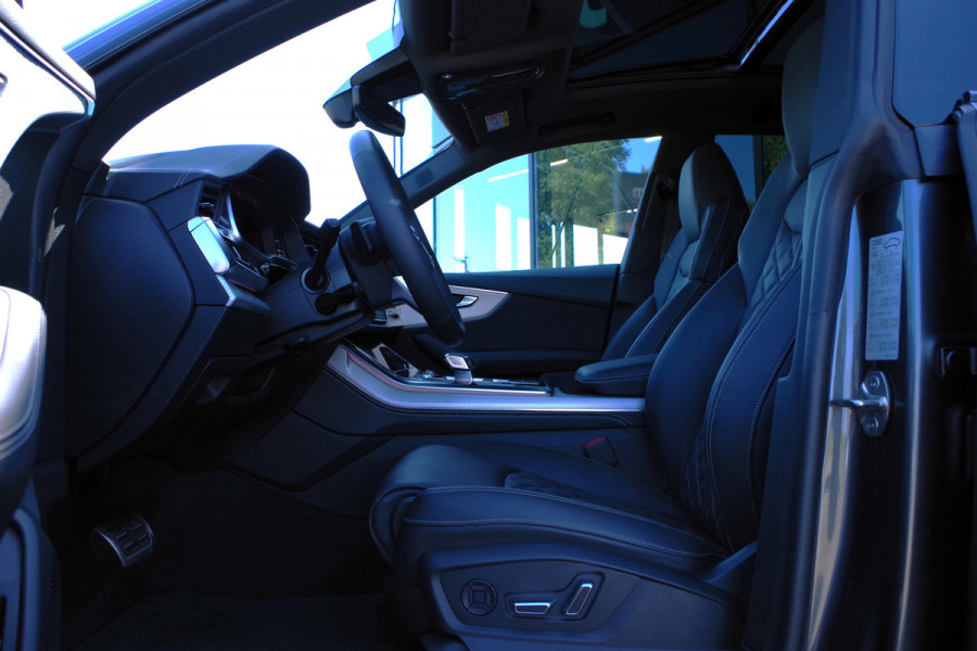 Audi Q8 60 TFSI e 490 PK Quattro S-Line Pro Line Competition, Panoramadak, RS-Sprotstoelen, Trekhaak, Laser-LED
