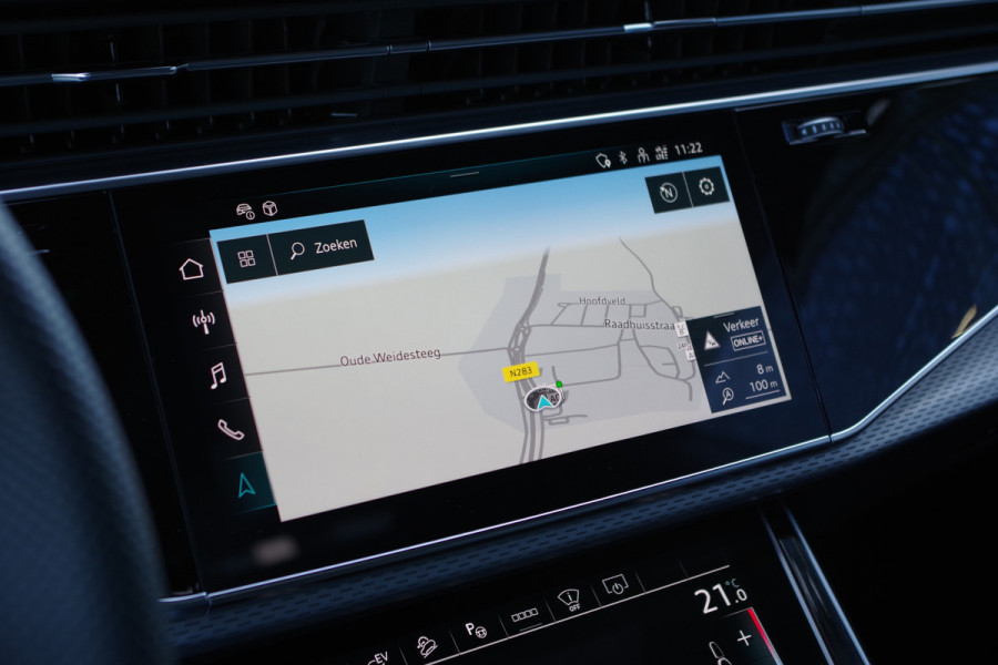Audi Q8 60 TFSI e 490 PK Quattro S-Line Pro Line Competition, Panoramadak, RS-Sprotstoelen, Trekhaak, Laser-LED