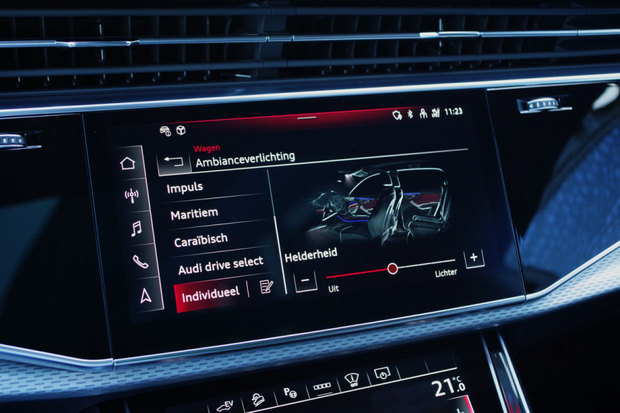 Audi Q8 60 TFSI e 490 PK Quattro S-Line Pro Line Competition, Panoramadak, RS-Sprotstoelen, Trekhaak, Laser-LED
