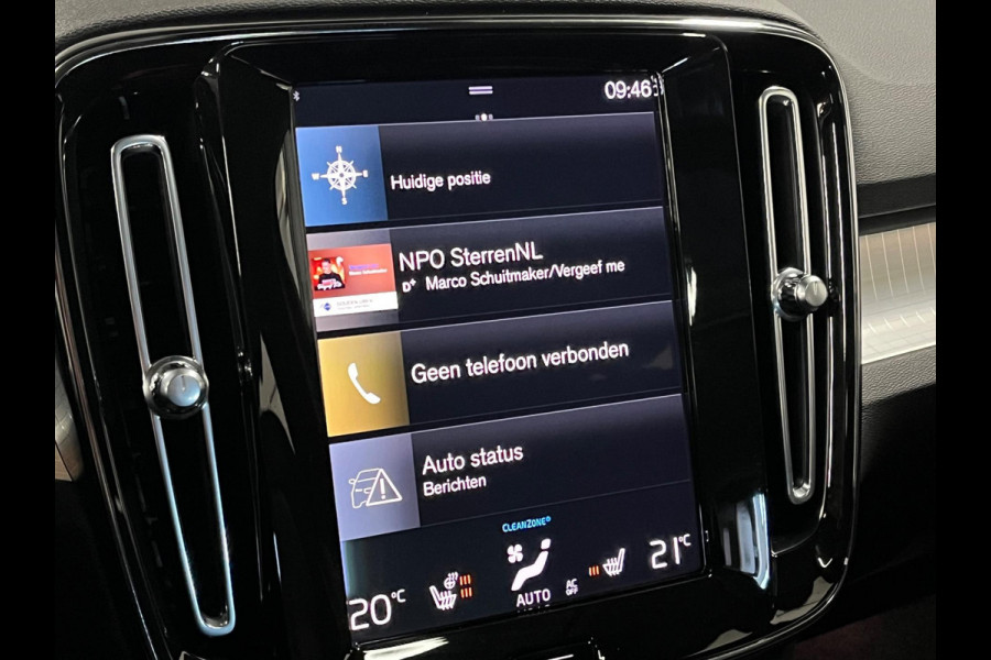 Volvo XC40 Recharge T4 Inscription | Leder | Open dak | Keyless | Cruise & Climate c.