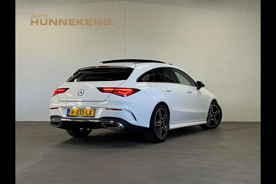 Mercedes-Benz CLA-Klasse Shooting Brake 180 AMG Open dak | Leder/Alcantara | Trekhaak | Stoelverwarming | Cruise & Climate c.