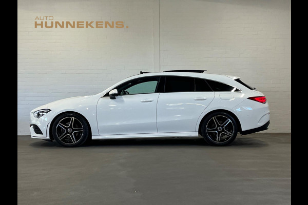 Mercedes-Benz CLA-Klasse Shooting Brake 180 AMG Open dak | Leder/Alcantara | Trekhaak | Stoelverwarming | Cruise & Climate c.