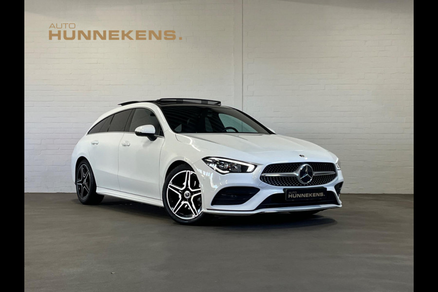 Mercedes-Benz CLA-Klasse Shooting Brake 180 AMG Open dak | Leder/Alcantara | Trekhaak | Stoelverwarming | Cruise & Climate c.