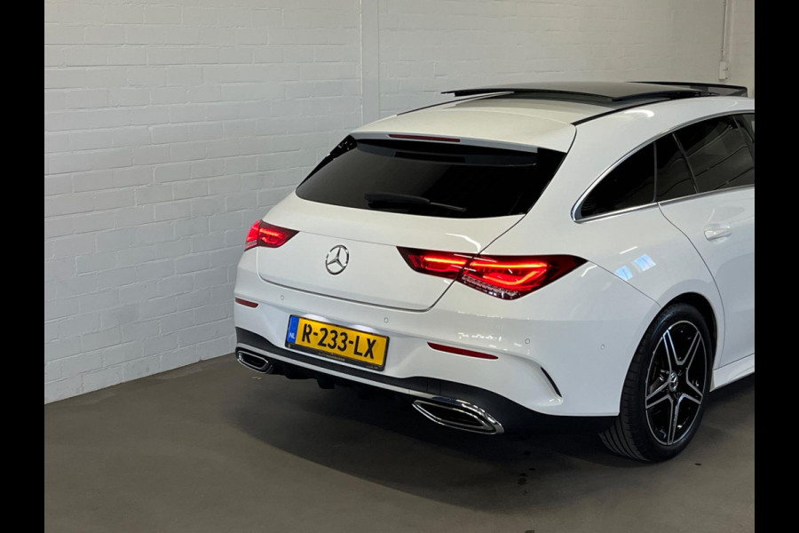 Mercedes-Benz CLA-Klasse Shooting Brake 180 AMG Open dak | Leder/Alcantara | Trekhaak | Stoelverwarming | Cruise & Climate c.