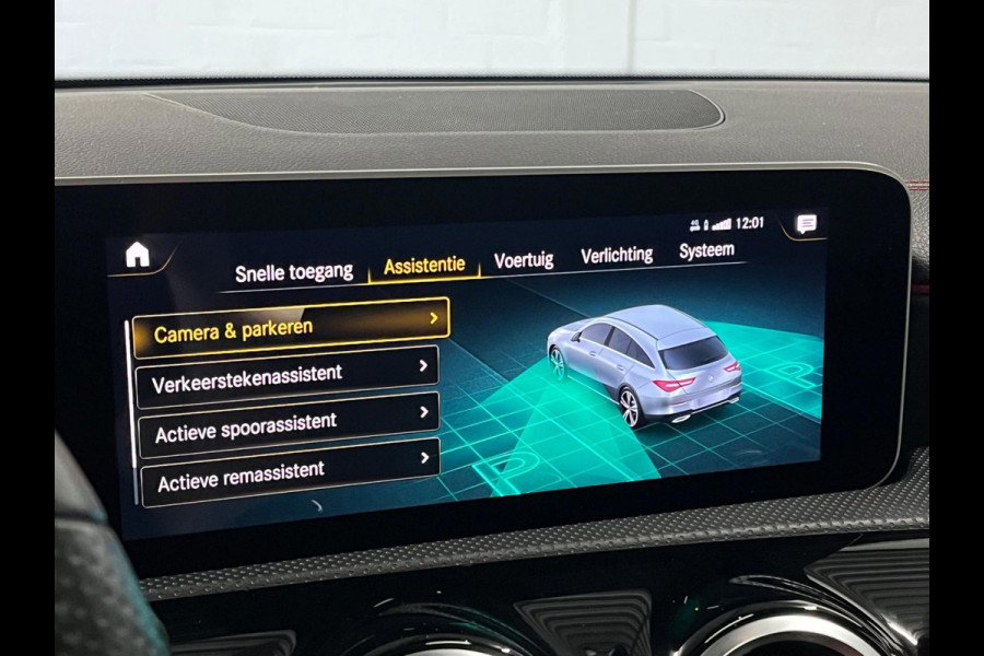 Mercedes-Benz CLA-Klasse Shooting Brake 180 AMG Open dak | Leder/Alcantara | Trekhaak | Stoelverwarming | Cruise & Climate c.