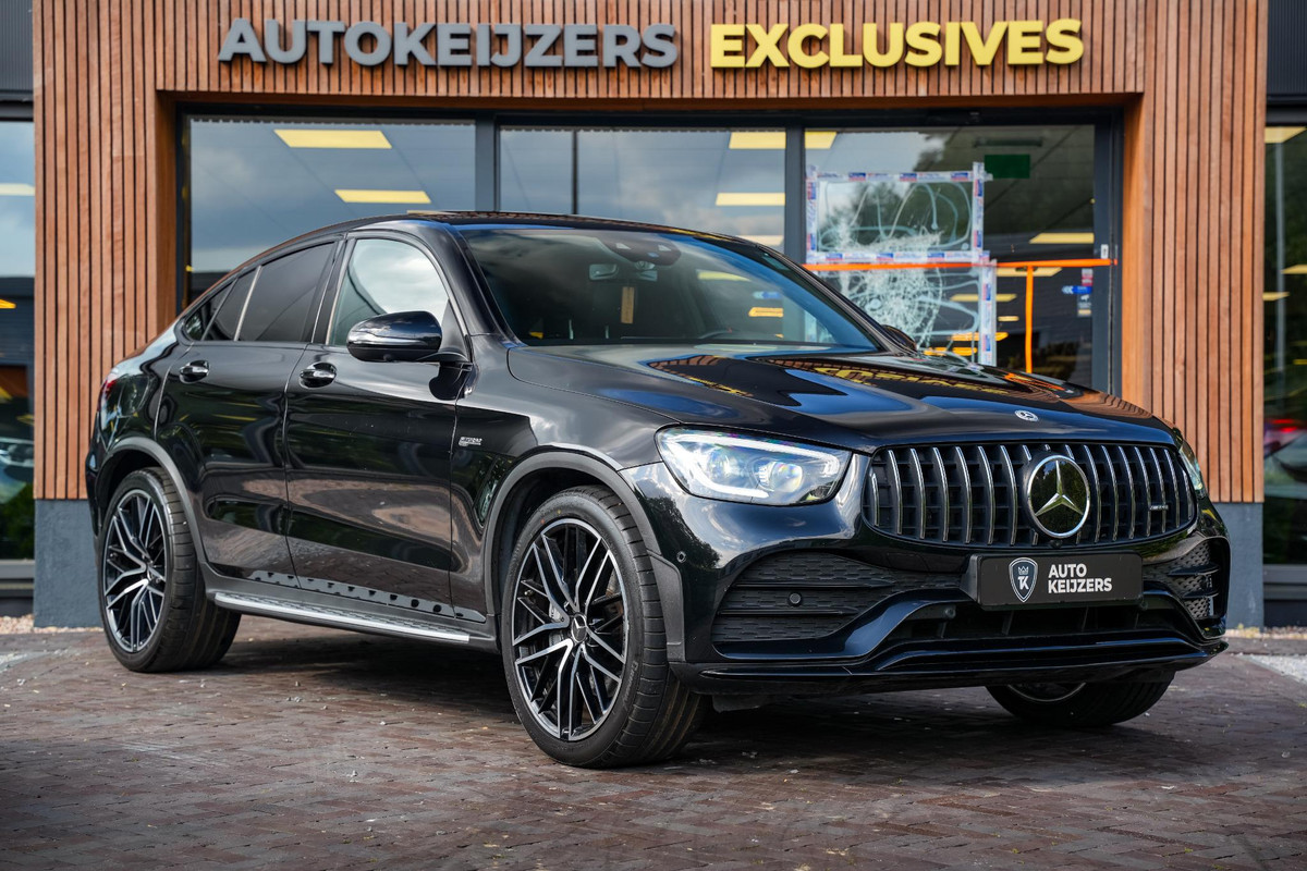 Mercedes-Benz GLC Coupé AMG 43 4MATIC Schuifdak Adapt. Cruise Burmester 360cam Memory Mercedes-Benz GLC Coupé AMG 43 4MATIC Schuifdak Adapt. Cruise Burmester 360cam Memory
